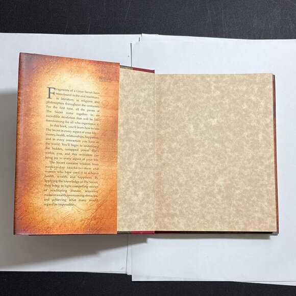 The Secret By Rhonda Byrne Hardcover Book with Dust Jacket - Picture 5 of 11